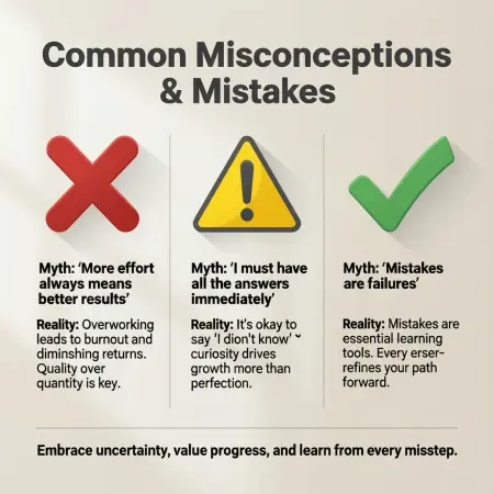 common misconceptions and mistakes