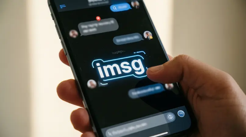 imsg meaning in text
